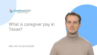 What is caregiver pay in Texas?