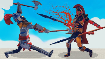 AXE UNITS vs SPEAR UNITS TOURNAMENT | TABS - Totally Accurate Battle Simulator