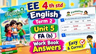 Information EE class 4 term 2 unit 5 FA (b) English work book answers Guide