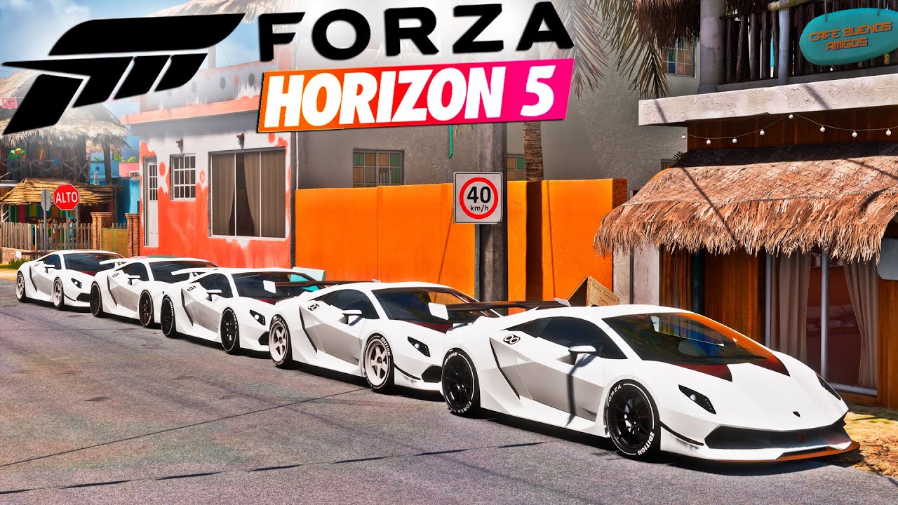 FORZA HORIZON 5 - O CARRO MAIS APELÃO DE CURVA DO JOGO - CANAL NOVO