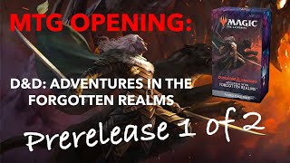 MTG Opening: Adventures in the Forgotten Realm Prerelease Kit
