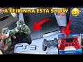 CAÇADA GAMER #96 controle de ps4 , Xbox one novo e muitos games funcionando na FEIRA DO ROLO