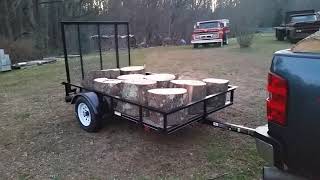 Tractor Supply 5x8 Utility trailer review