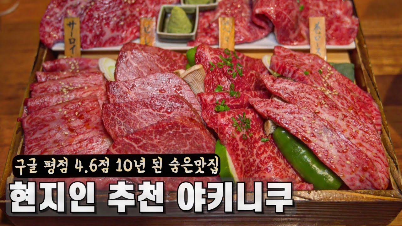 평점 4.6점 현지인 추천 시부야 야키니쿠 숨은 맛집