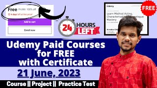 How to get Udemy Courses for FREE in 2023 | Udemy Coupon Code 2023 |  Latest Udemy Coupons