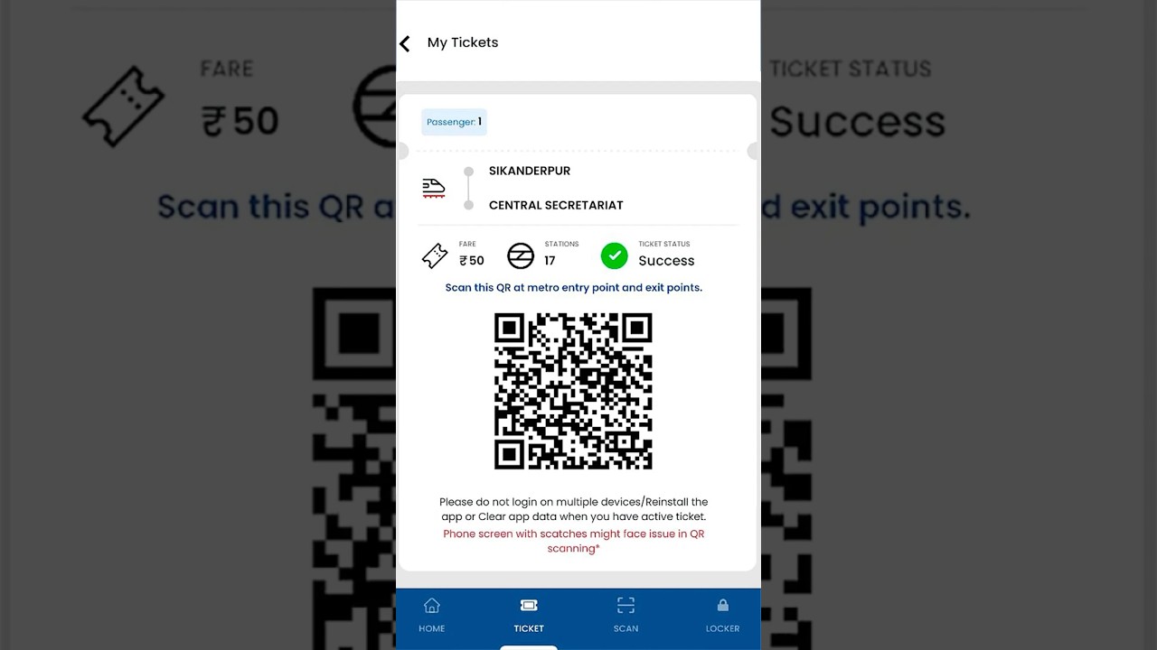 Delhi metro online ticket | Delhi metro online ticket kaise book kare | DMRC #youtubeshorts #shorts