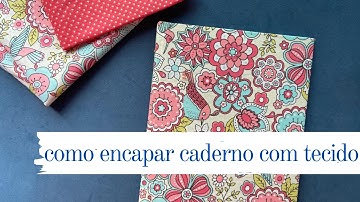 Encapei Um Caderno Sem Arame Com Tecido