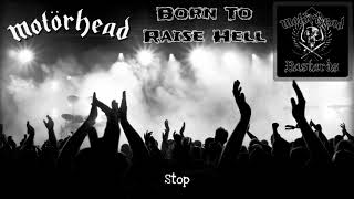 Motörhead ‑ Born To Raise Hell (lyrics on screen)