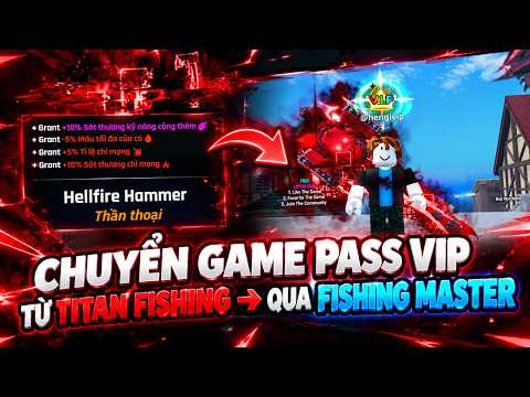I TRANSFERRED VIP FROM TITAN FISHING TO FISHING MASTER!