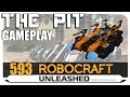 Robocraft unleashed gameplay  mk10 hover wheeled smg frumper