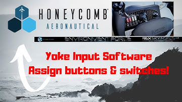 [P3D] Honeycomb Yoke | Key & Switches assignment!