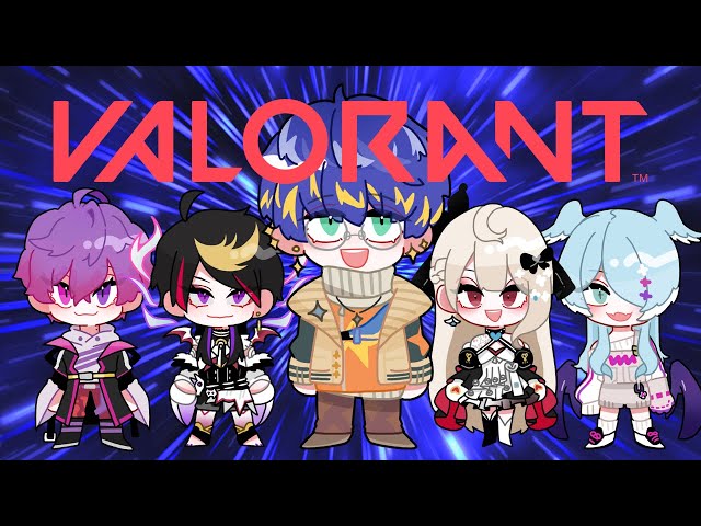 【VALORANT】にじさんじENさんに囲まれる一般バケモン / アステルのサムネイル