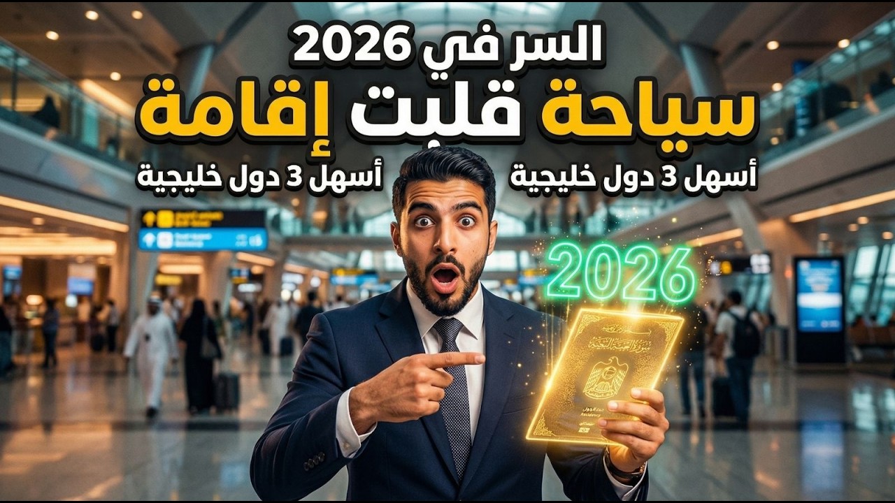 سفر سياحة واقلبها إقامة عمل: أسهل 3 دول في الخليج | كيف تجد فرصة عمل في الخليج بفيزا سياحة في 7 أيام
