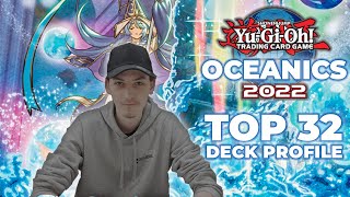 Yugioh TOP 32 Oceanics Deck Profile! JOSH VINE