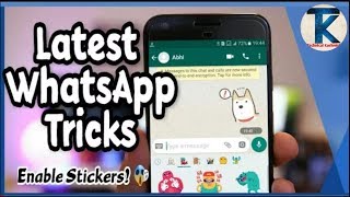 How to Enable WhatsApp Stickers? WhatsApp Stickers Feature Enable Kaise Kara ! screenshot 5