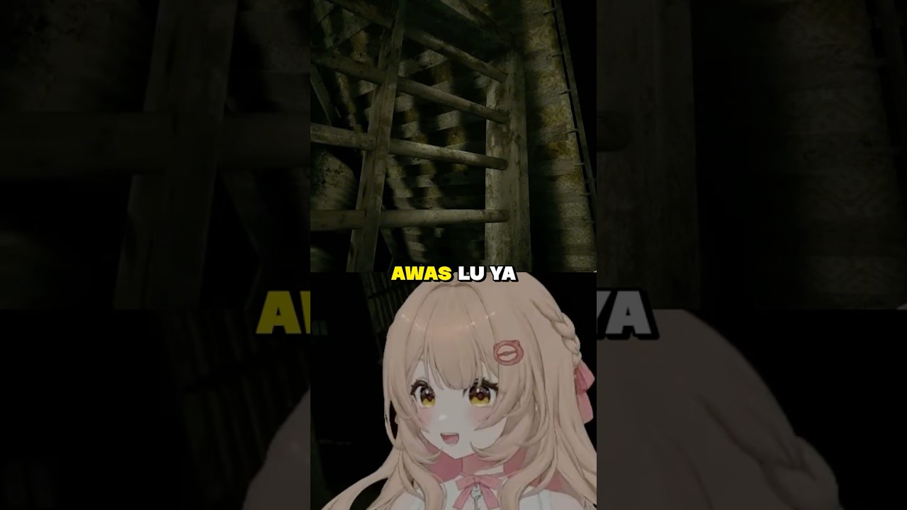 Kok mara mara #hanaclips #vtuberid #vtuberindonesia #outlast