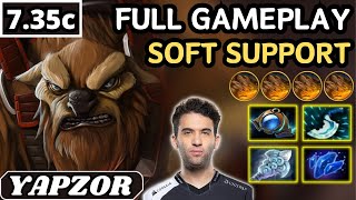 7.35c - Yapzor EARTHSHAKER Soft Support Gameplay 22 ASSISTS - Dota 2 Full Match Gameplay