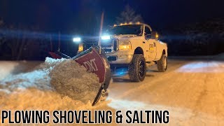 Plowing, Shoveling, & Salting | Winter Storm Snow Removal