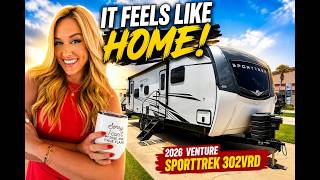 Spacious, Cozy, & Packed with Features! 2026 Venture SportTrek 302VRD