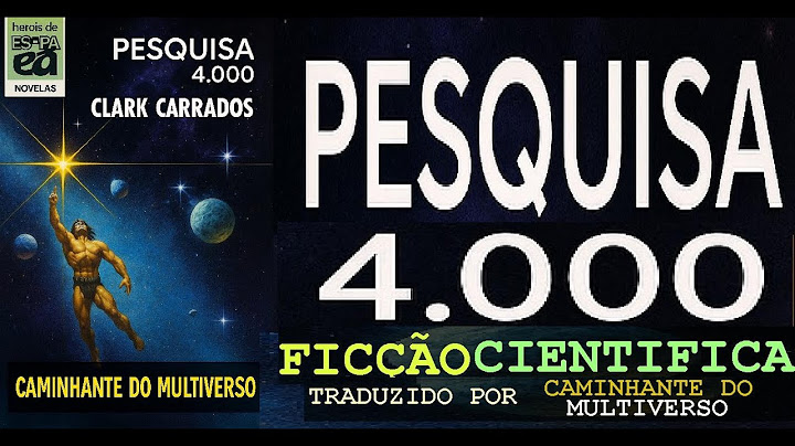 BOLSILIVRO NARRADO FICÇÃO CIENTÍFICA 1 Investigação 4000 #bolsilivro