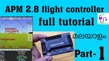 🛩️🚁Part-1 /APM 2.8 GPS flight controller full tutorial / mission planner /Ardupolot /True Experiment