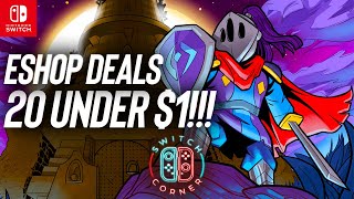 NEW Nintendo ESHOP Sale Live Now to Celebrate! 20 Under $0.20 (Not A Typo!)! Nintendo Switch Deals