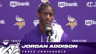 Jordan Addison on Kyler Murray, Working with Young Wide Receivers, Expectations This Season & More