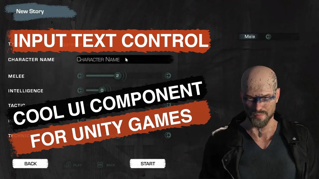 Unity UI Series / Part 7 - How To Design Text Control In Unity - YouTube