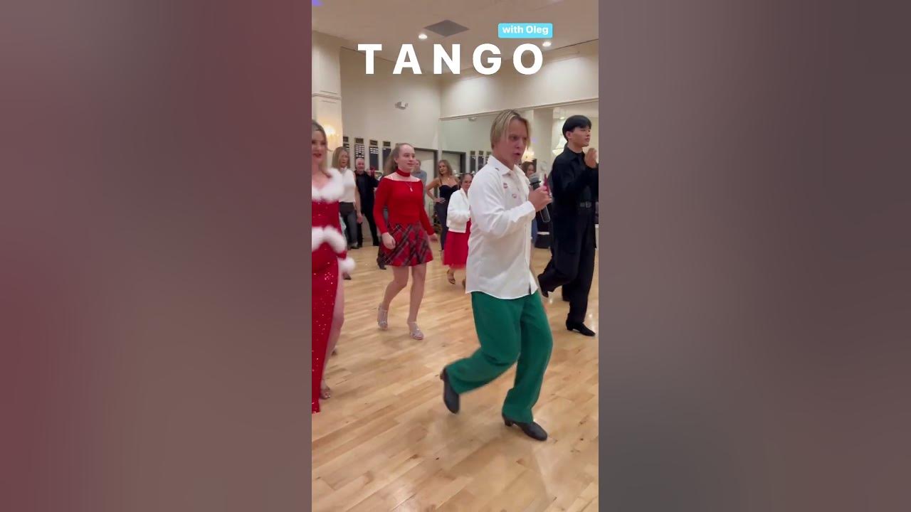 How to dance tango, basic step easy? - tutorial by  Oleg Astakhov #olegastakhov