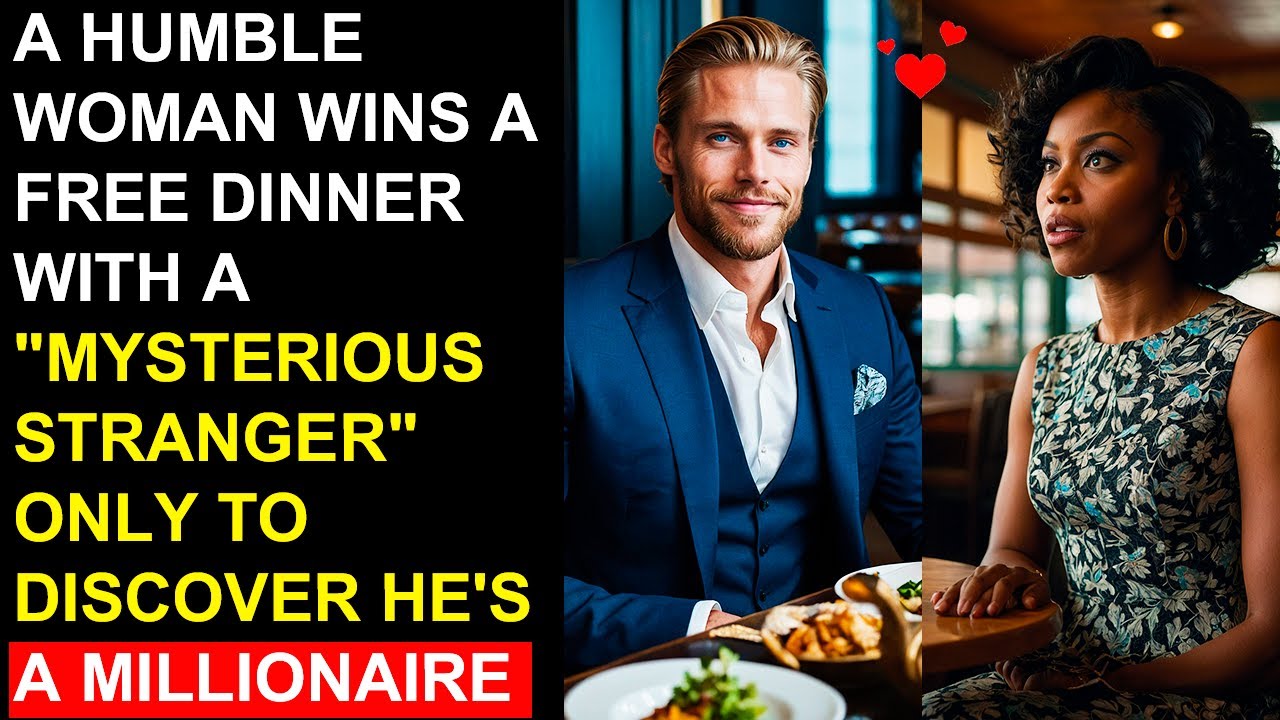A Humble Woman Wins a Free Dinner with a 