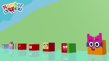 Looking for Numberblocks CUBE 900 1000 1200 1400 - Numberblocks GIANT Number Pattern