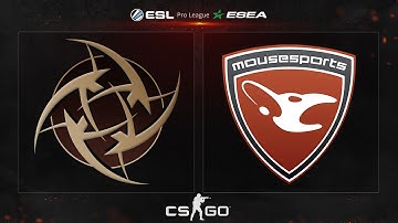 CS:GO - NiP vs. mousesports [Cbble] - ESL ESEA Pro League - Week 6, Day 2