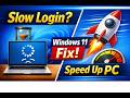 Tired of Slow Windows 11 Login? Watch This