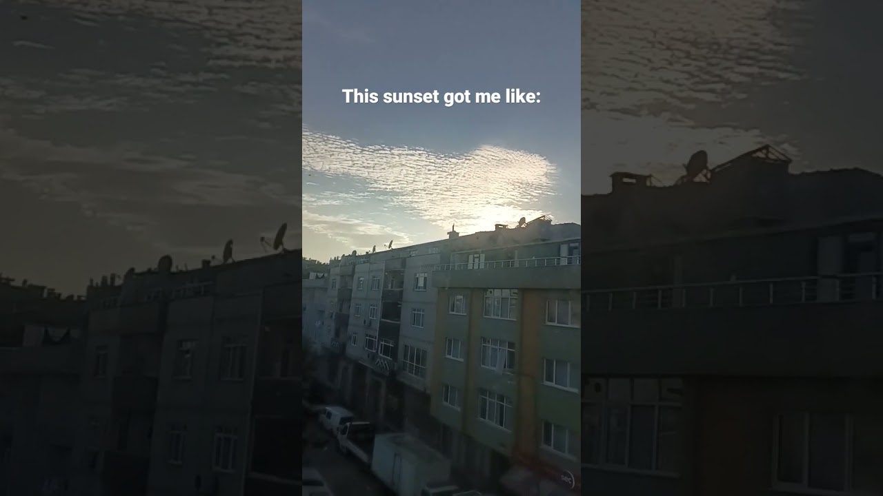 this sunset got me like