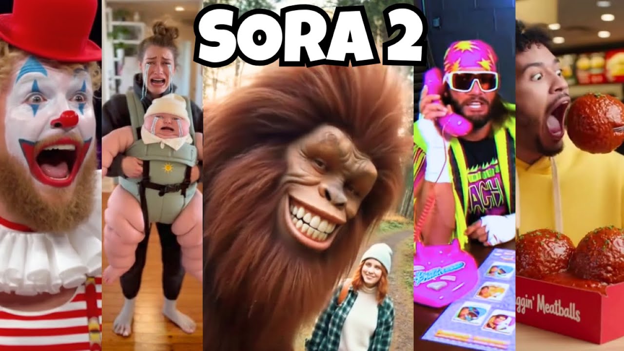 AI Has Officially LOST IT 💀 (Sora 2 Clips That Make No Sense) - YouTube