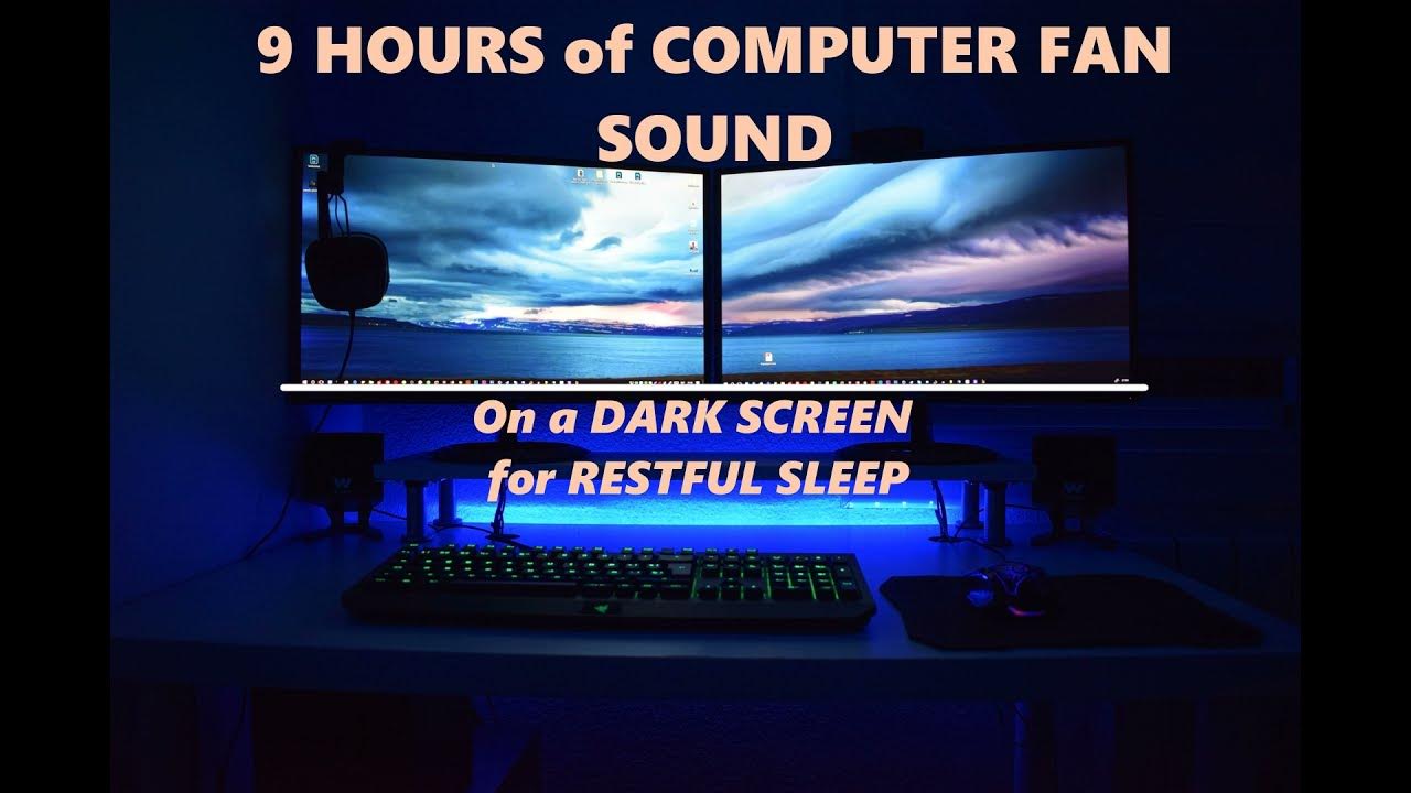 9 HOURS OF COMPUTER FAN SOUND FOR SLEEP, RELAXATION , STUDY, ASMR