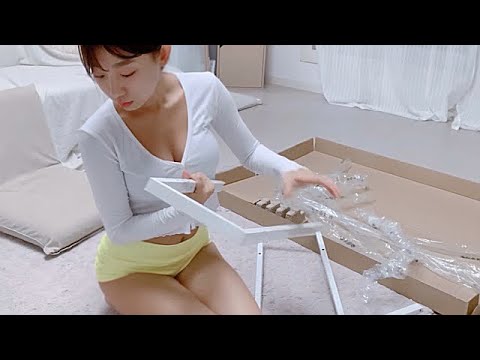 이케아 민폐녀의 이케아 쇼핑 + 가구 셀프 조립 하면 생기는 일ㅣLERBERG SHELF IKEA 브이로그