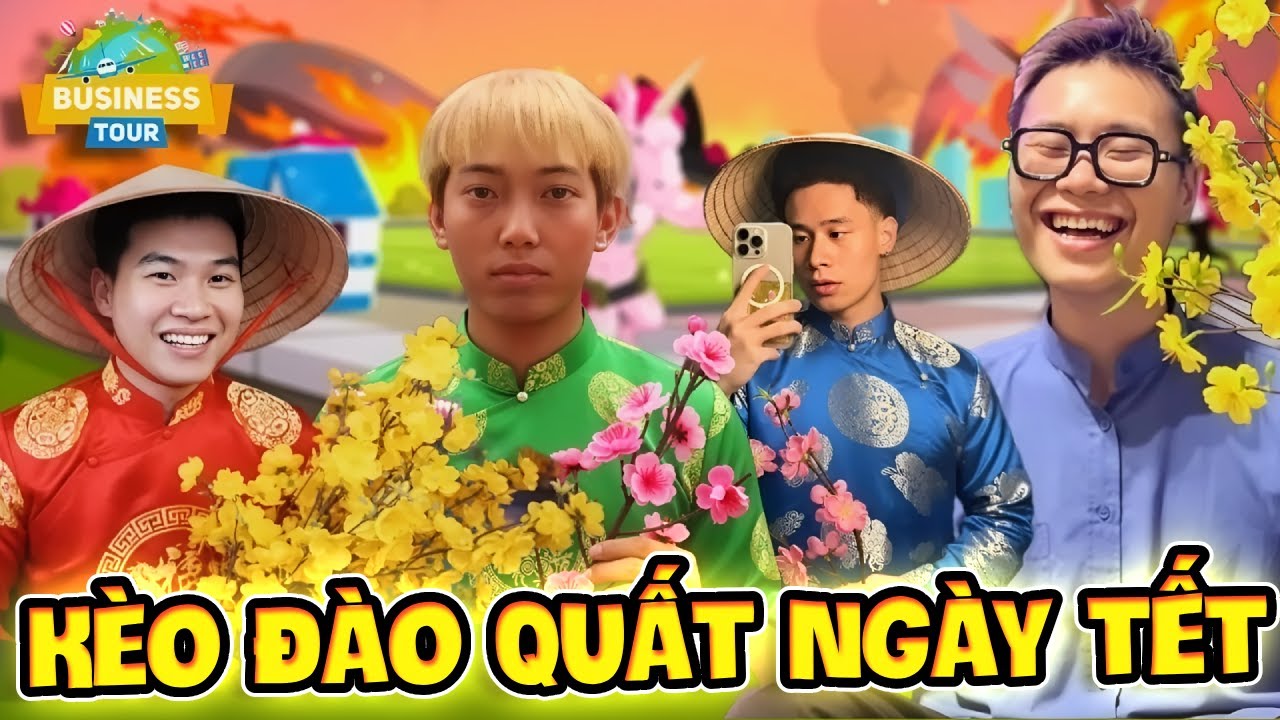 ( BUSINESS TOUR ) KÈO CỜ TỶ PHÚ ĐẦU NĂM 2026 IRL ĐI BÁCH PHỐ SẮM MAI ĐÀO CÙNG QNT, BÔ BÉO VÀ DEV