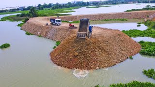 Incredible!! It is amazing the project has rarely seen drainage to clear the lake to make a road