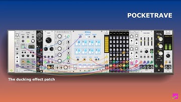 POCKETRAVE - VCV Rack Techno Ducking Effect with Inverted Envelope (No Compressor Needed)