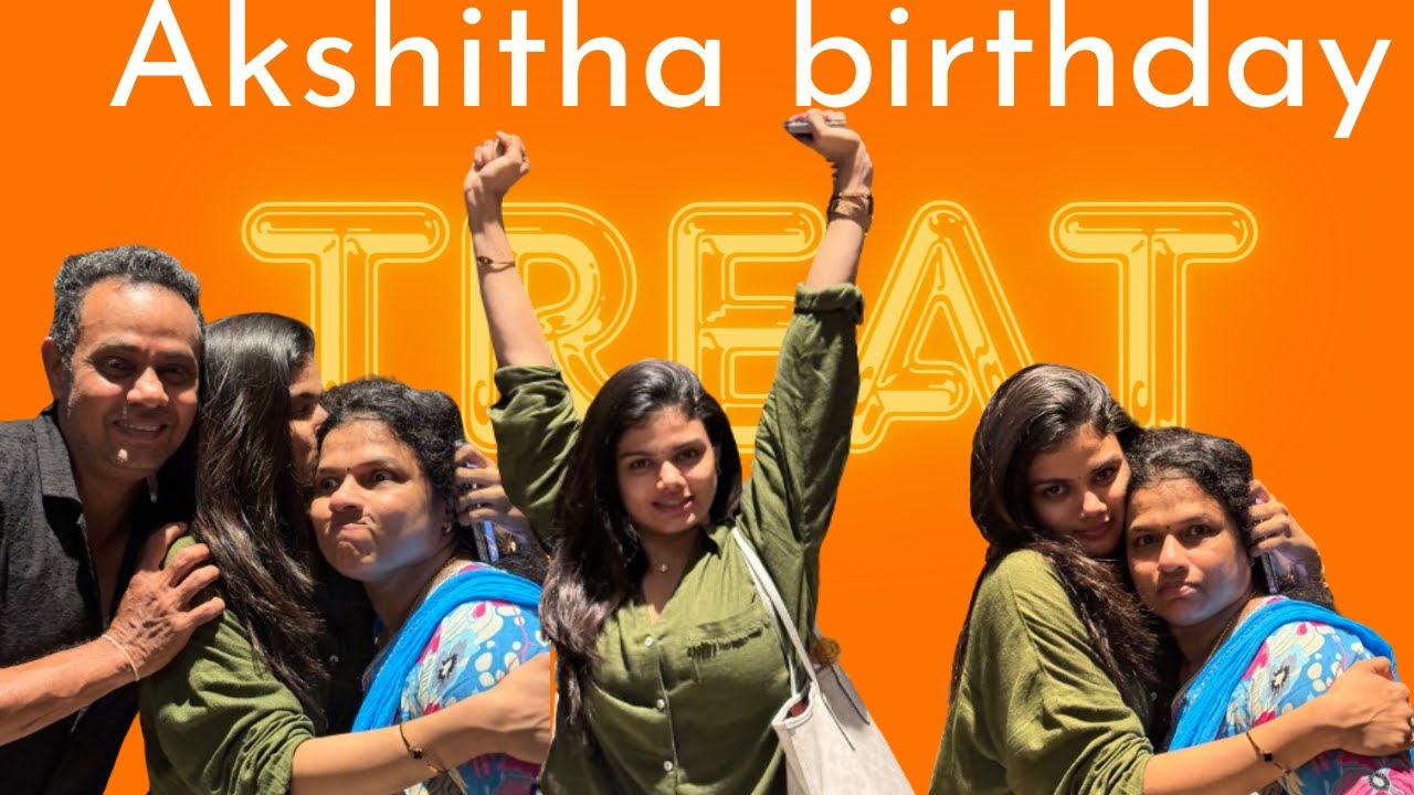 Akshitha Ashok Birthday treat  Strictly 18 only  Mummys 1st Vlogging in appulovesappu channel