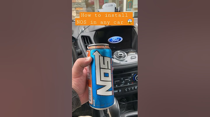 Installing #NOS in any car!! #SendIt