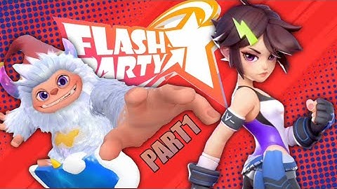 Flash Party | Walkthrough Part 1 | New Hero Tina & Mikko | Just Gameplay