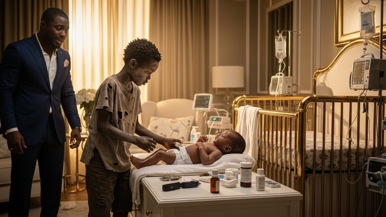 14 Doctors Can't Save The Billionaire's Baby  Until The Homeless Boy Did The Unthinkable
