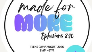 MADE FOR MORE | HOLY SPIRIT NIGHT — DAY 4 EVENING SESSION