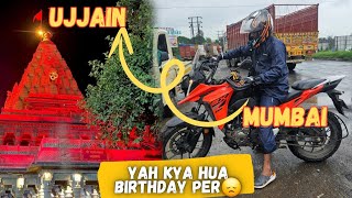 Birthday Special Bike Ride 🏍 | Mumbai to Ujjain Mahakaleshwar | yeh nahin hona chahie tha  😞Roshvlog