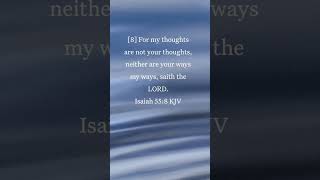 BIBLE AUDIO ISAIAH 55:8 || God's Word - Bible Stories #Shorts