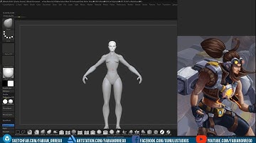 Stylized Girl | Part 1 | Game Character | Base Mesh | Zbrush | Timelapse
