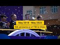 May 2018 - May 2023: 5th anniversary of TIR in China