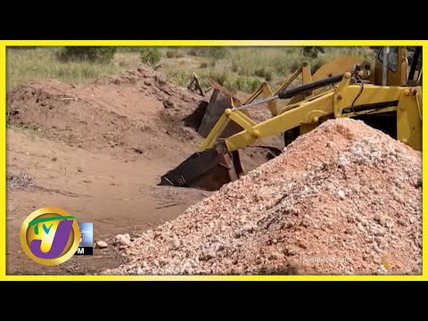 Illegal Mine in Great Bay St. Elizabeth | TVJ News - Feb 20 2022